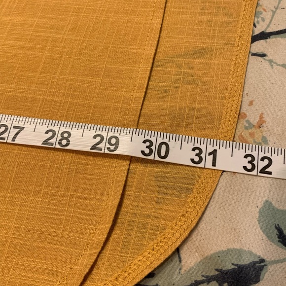 CELLABIE  Mustard Pocket Three-Quarter Sleeve
Button-Up Top - Women - Picture 9 of 10